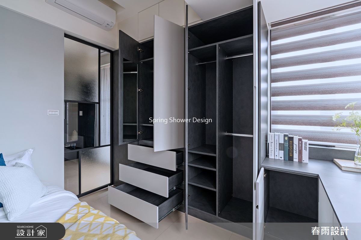 老屋(16~30年)＿現代風臥室案例圖片＿春雨設計＿春雨_169 永元路之19