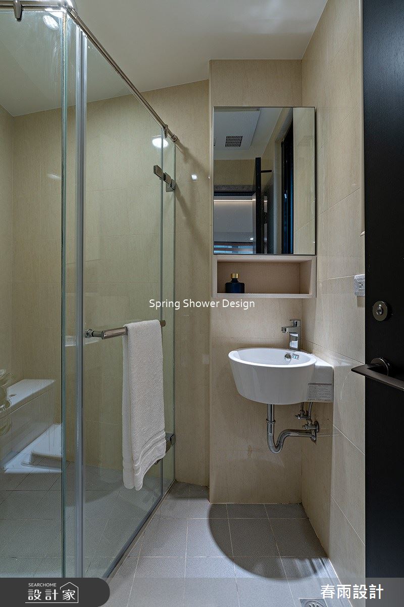 老屋(16~30年)＿現代風浴室案例圖片＿春雨設計＿春雨_169 永元路之29