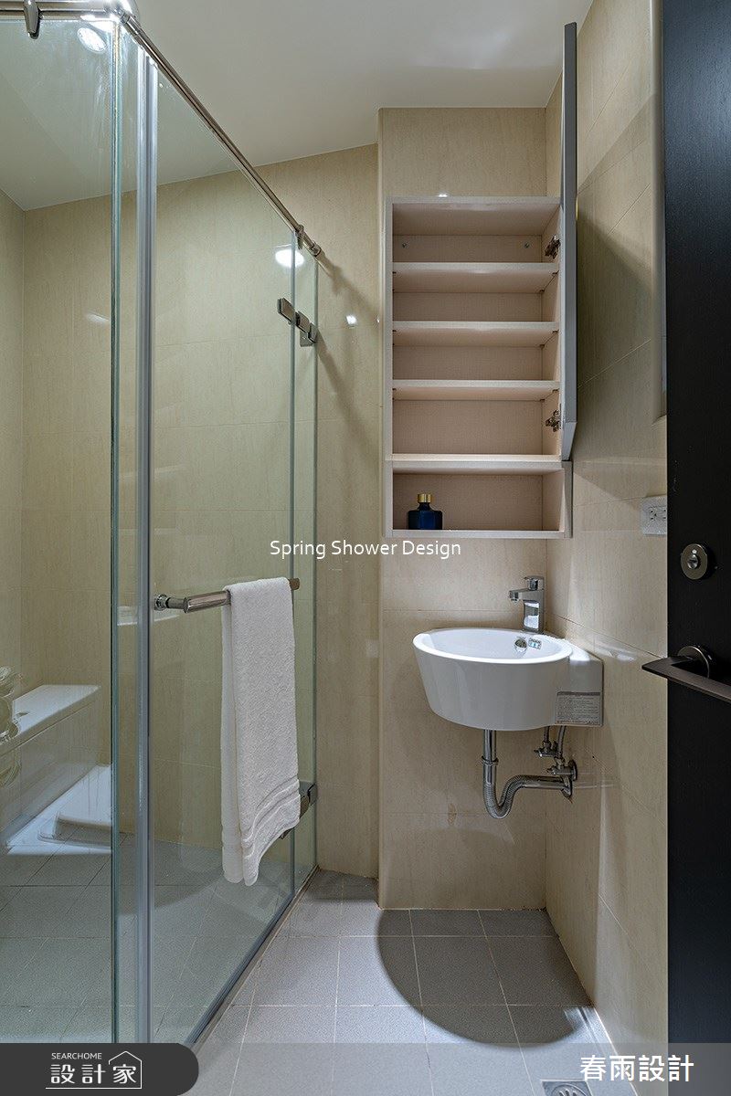 老屋(16~30年)＿現代風浴室案例圖片＿春雨設計＿春雨_169 永元路之30