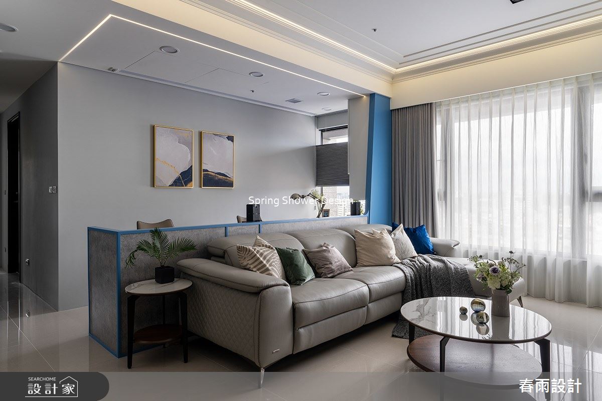 新成屋(5年以下)＿現代風客廳書房工作區案例圖片＿春雨設計＿春雨_170 碧湖天之9