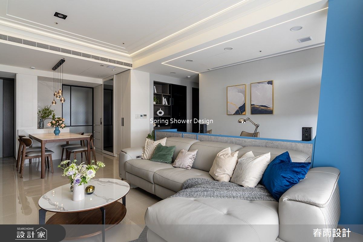 新成屋(5年以下)＿現代風客廳餐廳書房工作區案例圖片＿春雨設計＿春雨_170 碧湖天之14