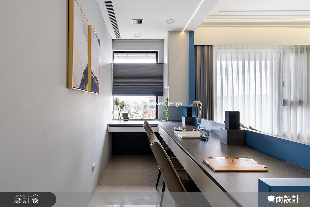 新成屋(5年以下)＿現代風書房工作區案例圖片＿春雨設計＿春雨_170 碧湖天之22