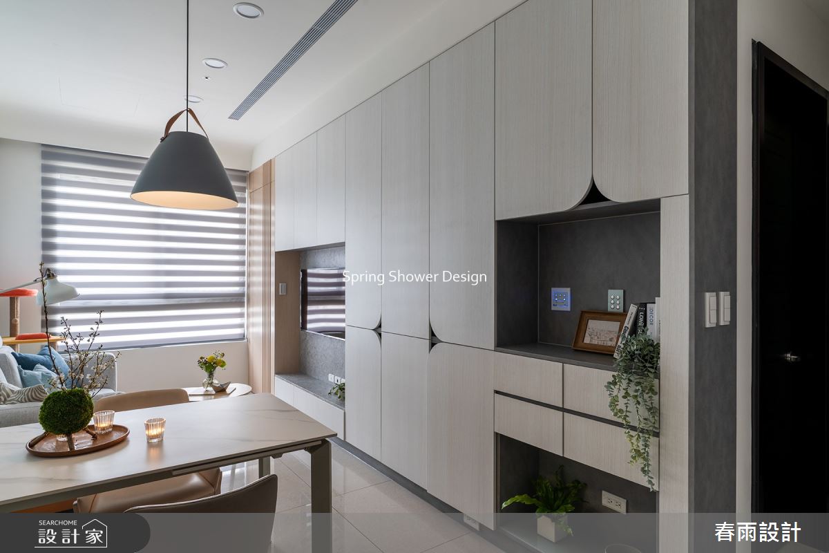 15坪新成屋(5年以下)＿現代風餐廳案例圖片＿春雨設計＿春雨_171 遠雄CASA之5