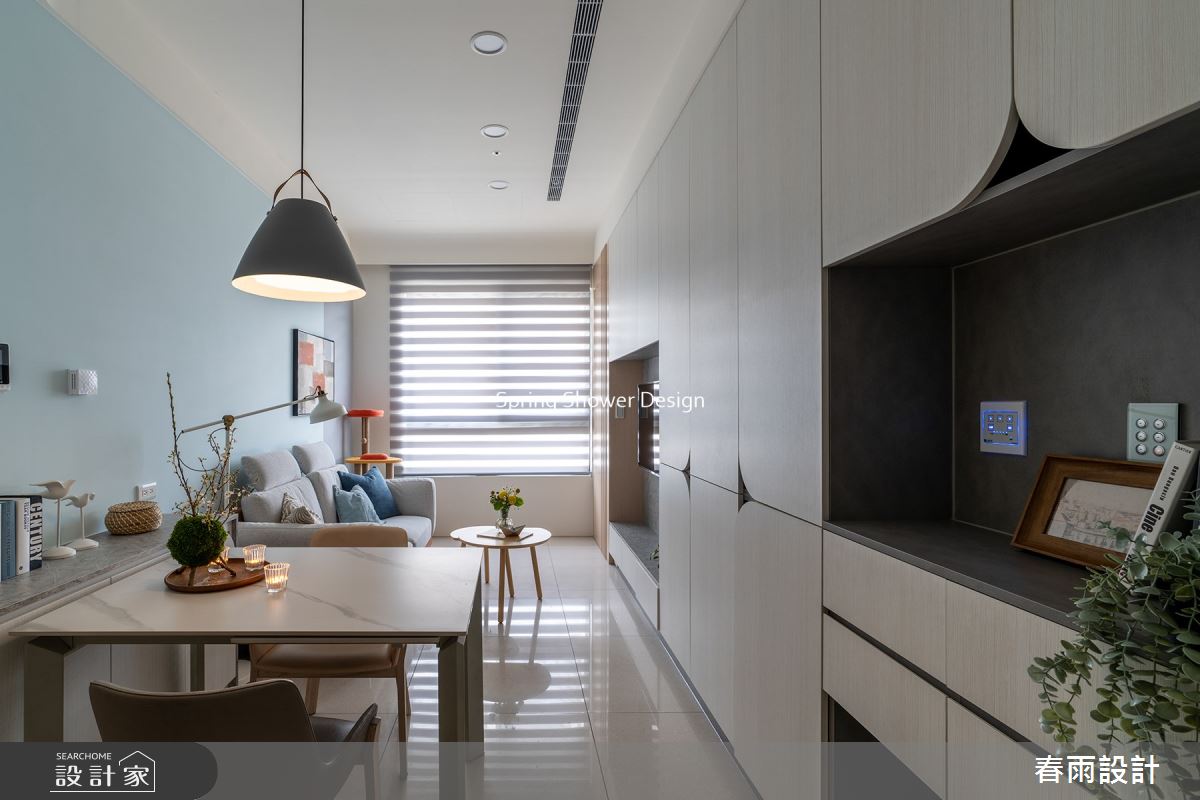 15坪新成屋(5年以下)＿現代風餐廳案例圖片＿春雨設計＿春雨_171 遠雄CASA之6