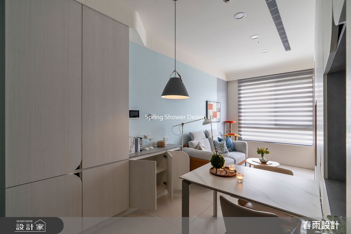 15坪新成屋(5年以下)＿現代風餐廳案例圖片＿春雨設計＿春雨_171 遠雄CASA之9