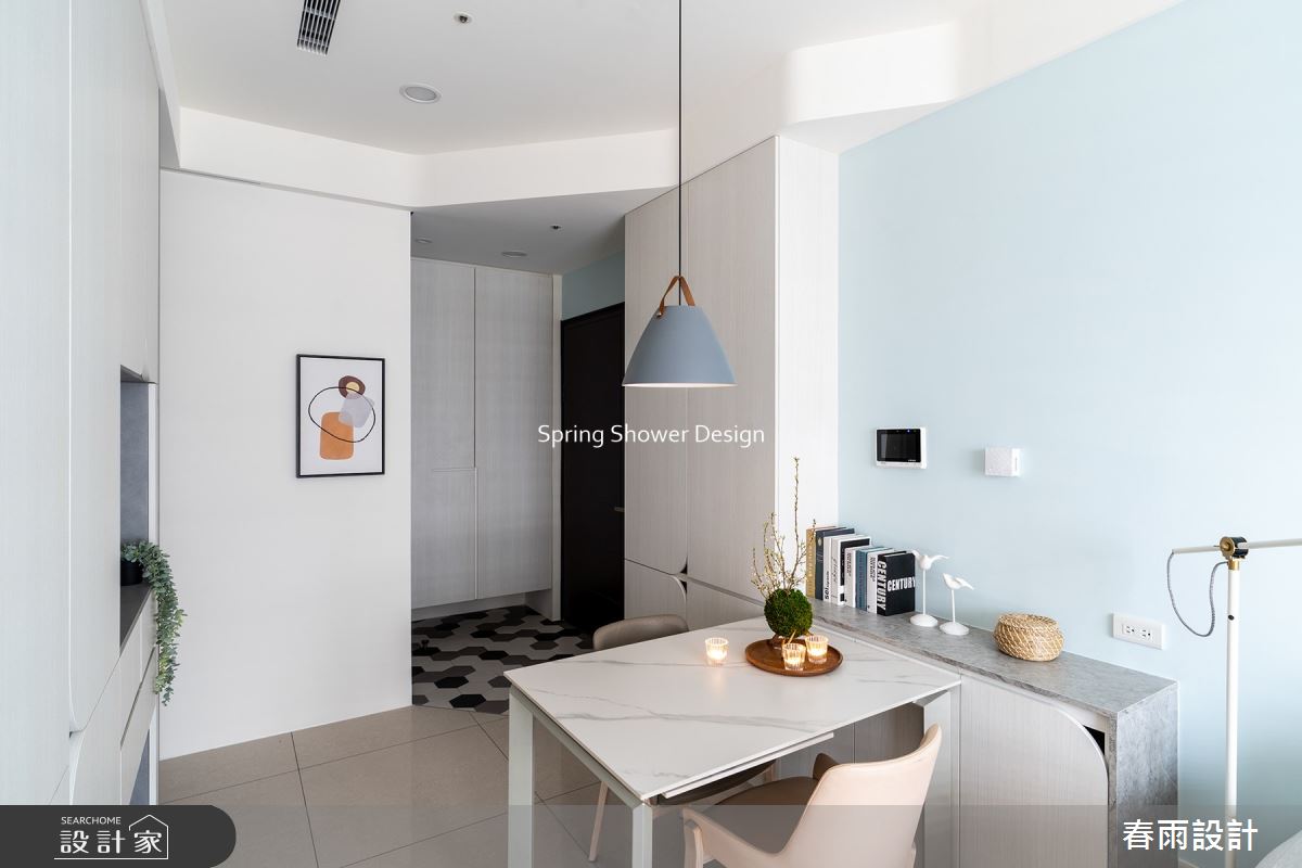15坪新成屋(5年以下)＿現代風餐廳案例圖片＿春雨設計＿春雨_171 遠雄CASA之12