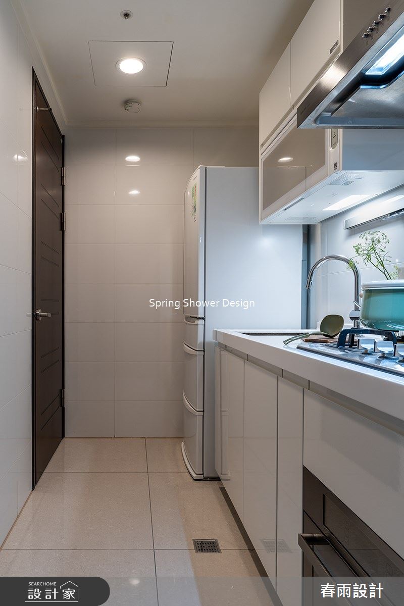 15坪新成屋(5年以下)＿現代風廚房案例圖片＿春雨設計＿春雨_171 遠雄CASA之21