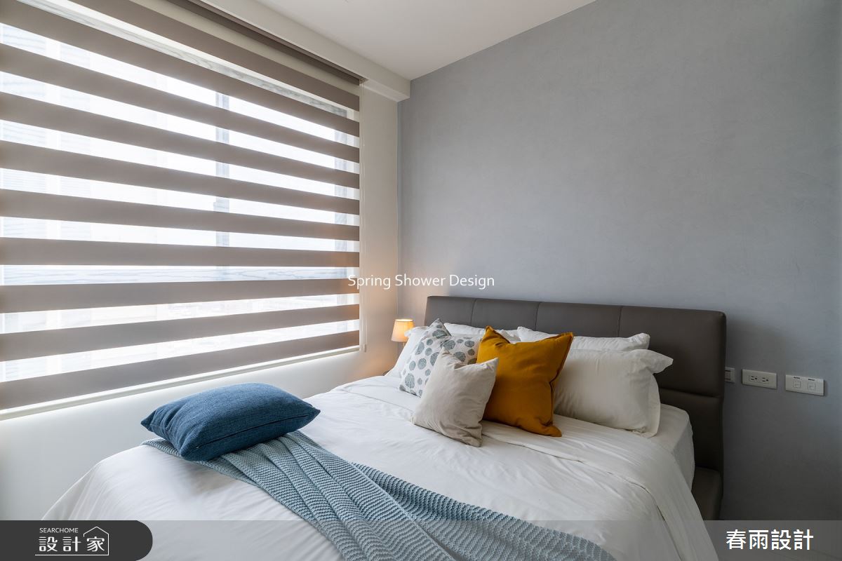 15坪新成屋(5年以下)＿現代風臥室案例圖片＿春雨設計＿春雨_171 遠雄CASA之31