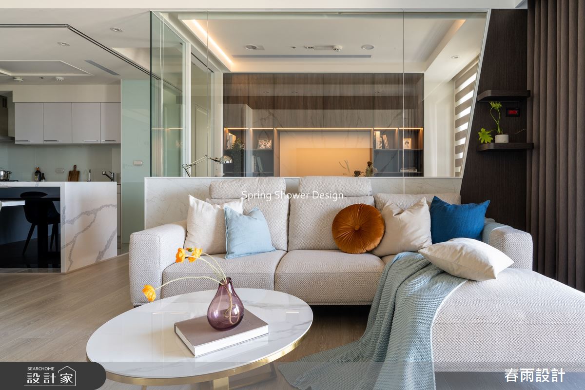 新成屋(5年以下)＿現代風客廳案例圖片＿春雨設計＿春雨_172 久泰皇品之11