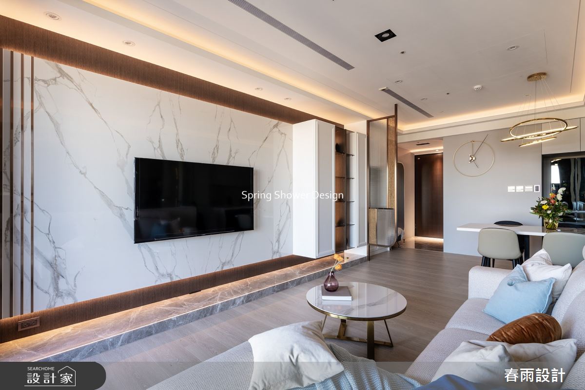 新成屋(5年以下)＿現代風玄關客廳案例圖片＿春雨設計＿春雨_172 久泰皇品之12