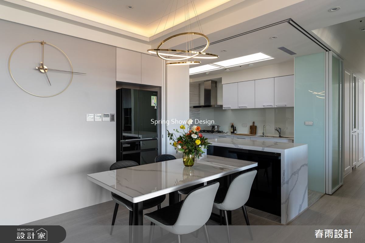 新成屋(5年以下)＿現代風餐廳廚房案例圖片＿春雨設計＿春雨_172 久泰皇品之13