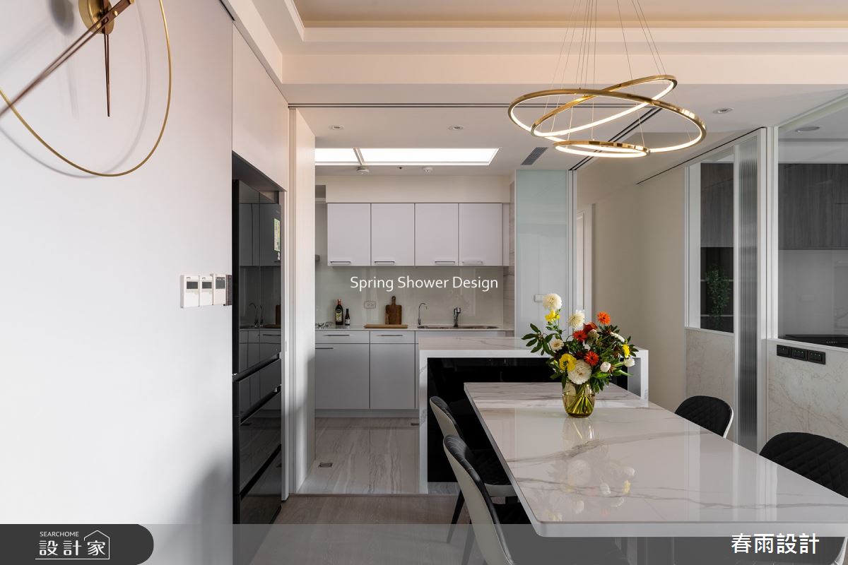 新成屋(5年以下)＿現代風餐廳廚房案例圖片＿春雨設計＿春雨_172 久泰皇品之17