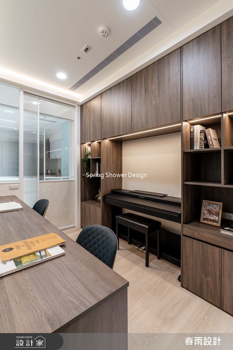 新成屋(5年以下)＿現代風書房工作區案例圖片＿春雨設計＿春雨_172 久泰皇品之21