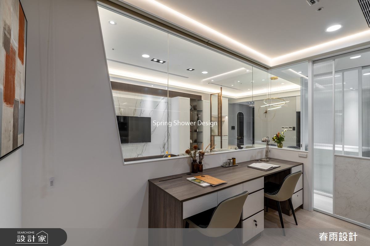 新成屋(5年以下)＿現代風書房工作區案例圖片＿春雨設計＿春雨_172 久泰皇品之22