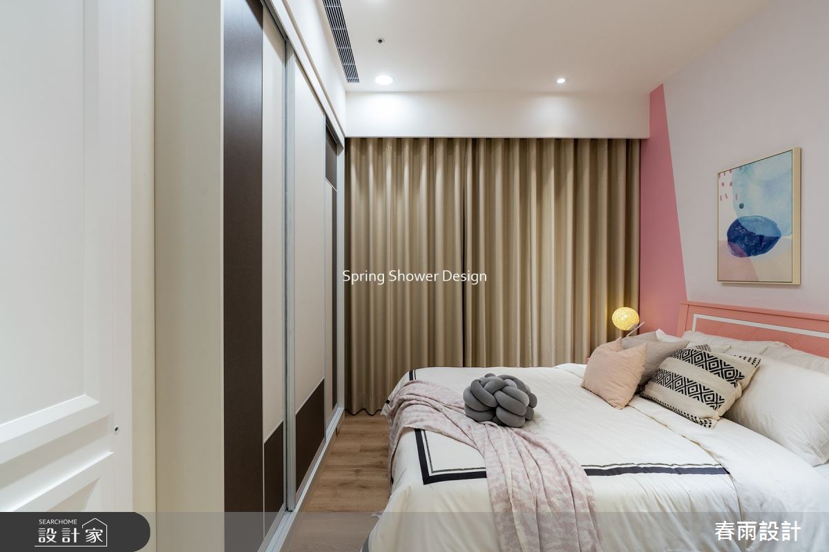 新成屋(5年以下)＿現代風臥室案例圖片＿春雨設計＿春雨_172 久泰皇品之40