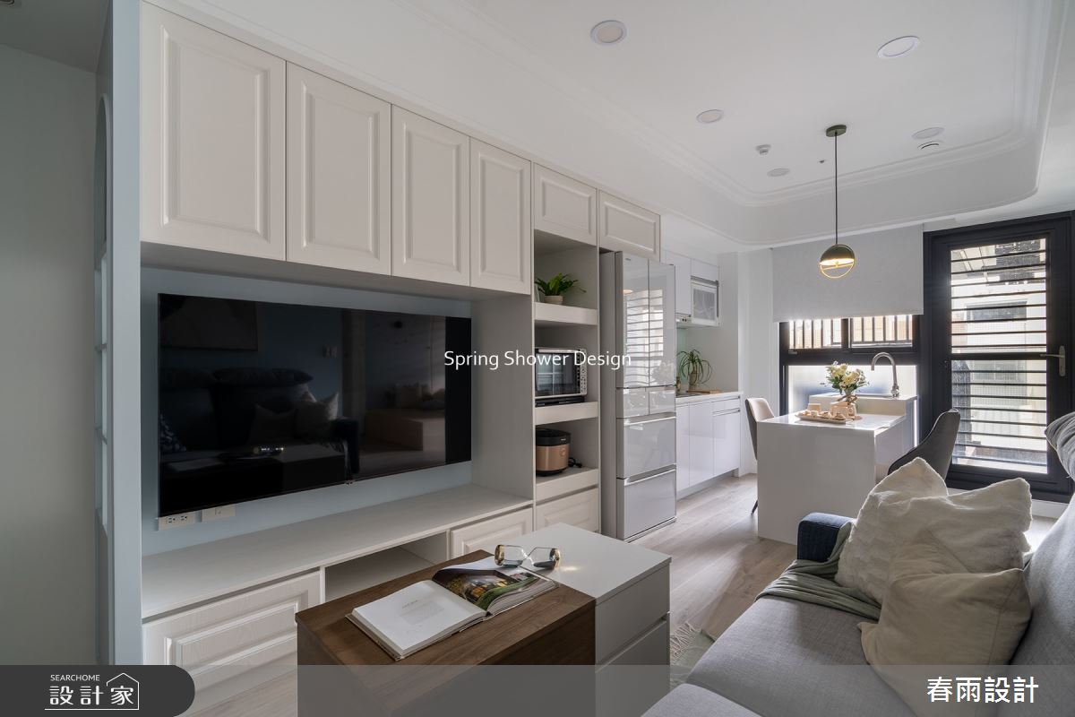 新成屋(5年以下)＿美式風客廳餐廳廚房案例圖片＿春雨設計＿春雨_173 文化潤隆之4