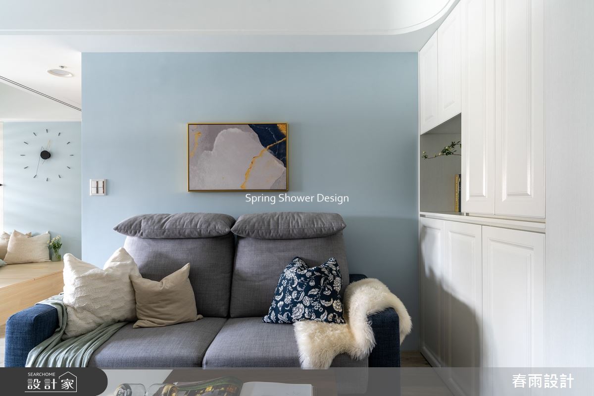 新成屋(5年以下)＿美式風客廳案例圖片＿春雨設計＿春雨_173 文化潤隆之7