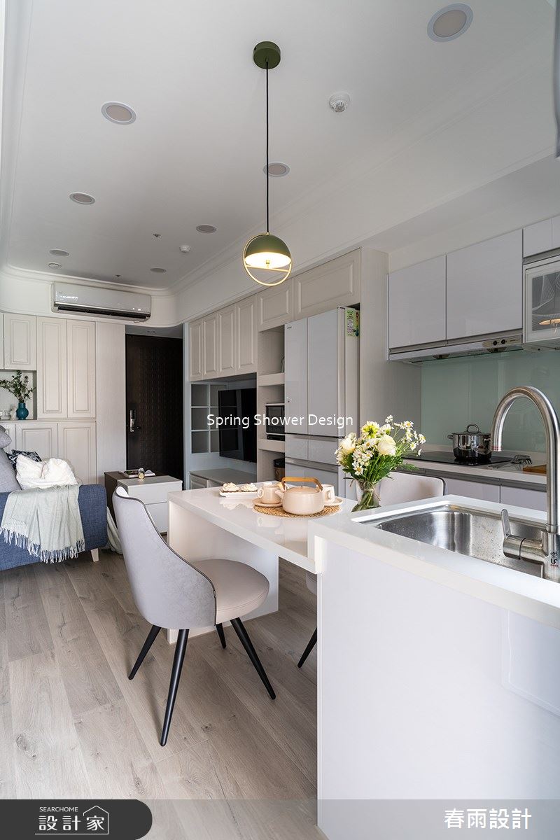 新成屋(5年以下)＿美式風客廳餐廳案例圖片＿春雨設計＿春雨_173 文化潤隆之17