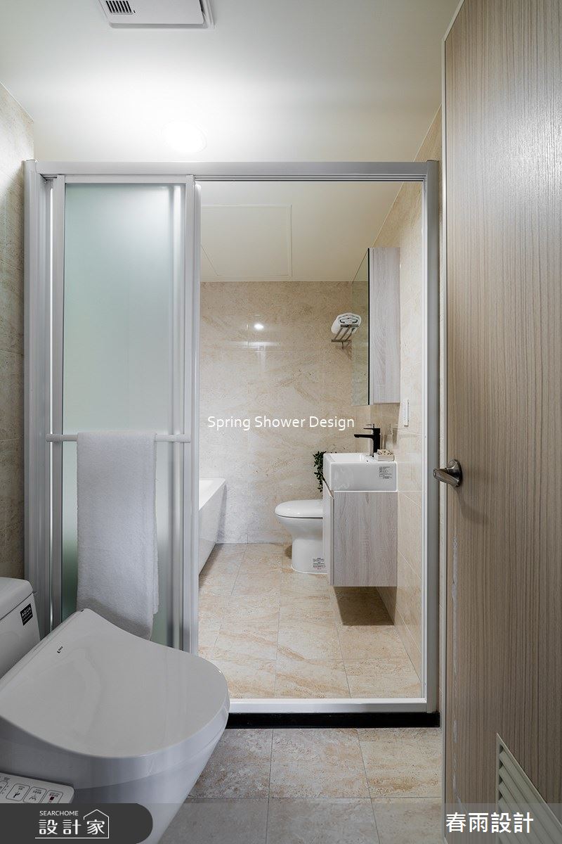 新成屋(5年以下)＿美式風浴室案例圖片＿春雨設計＿春雨_173 文化潤隆之20