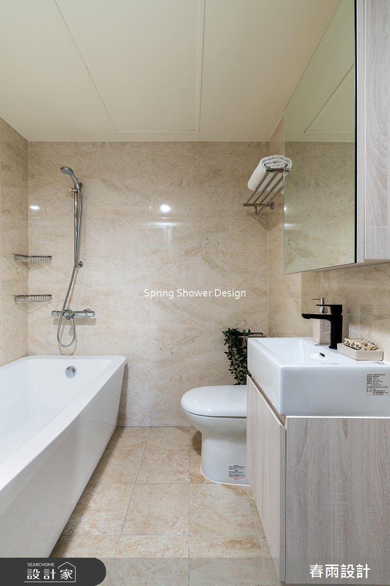 新成屋(5年以下)＿美式風浴室案例圖片＿春雨設計＿春雨_173 文化潤隆之21