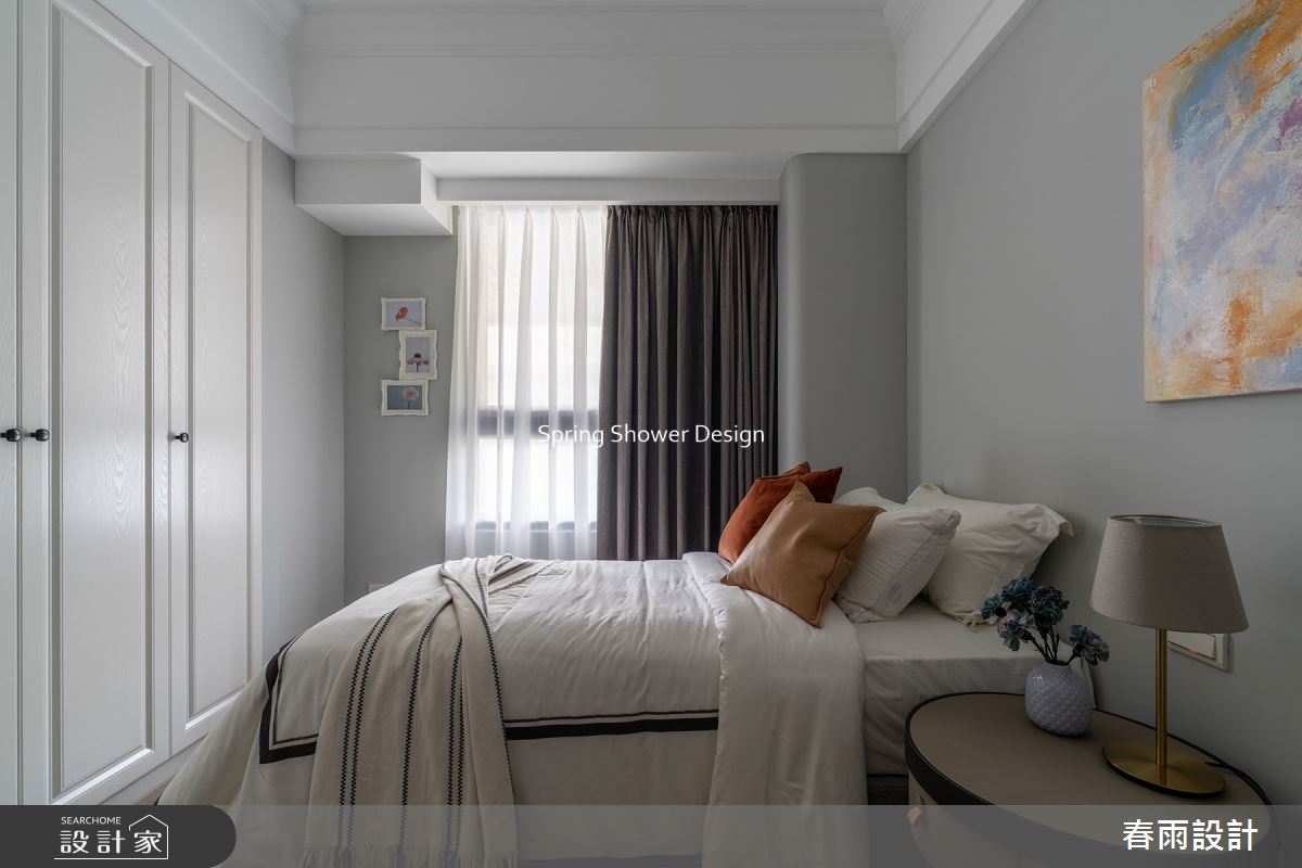 新成屋(5年以下)＿美式風臥室案例圖片＿春雨設計＿春雨_173 文化潤隆之25