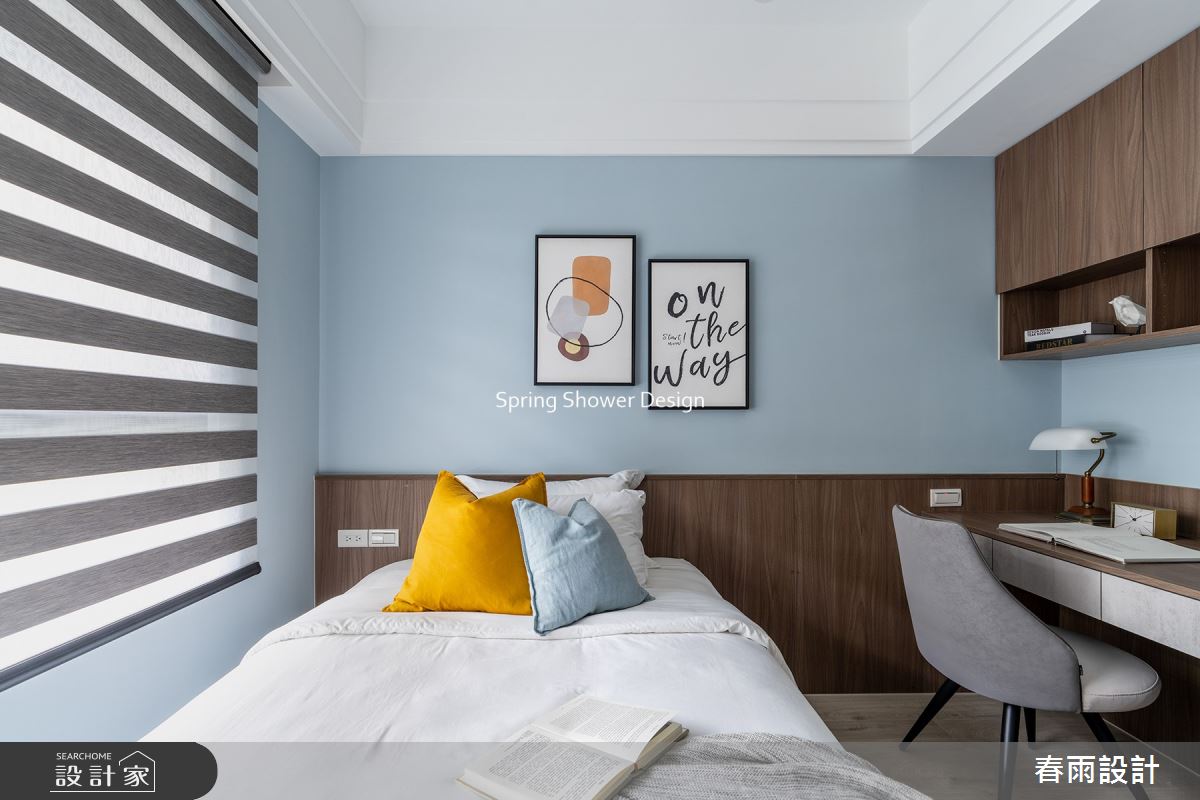 新成屋(5年以下)＿美式風臥室案例圖片＿春雨設計＿春雨_173 文化潤隆之31
