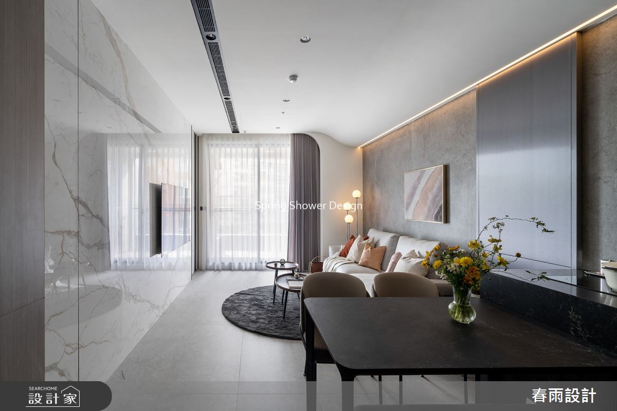 新成屋(5年以下)＿飯店風客廳餐廳案例圖片＿春雨設計＿春雨_174 宜蘭劉公館之1