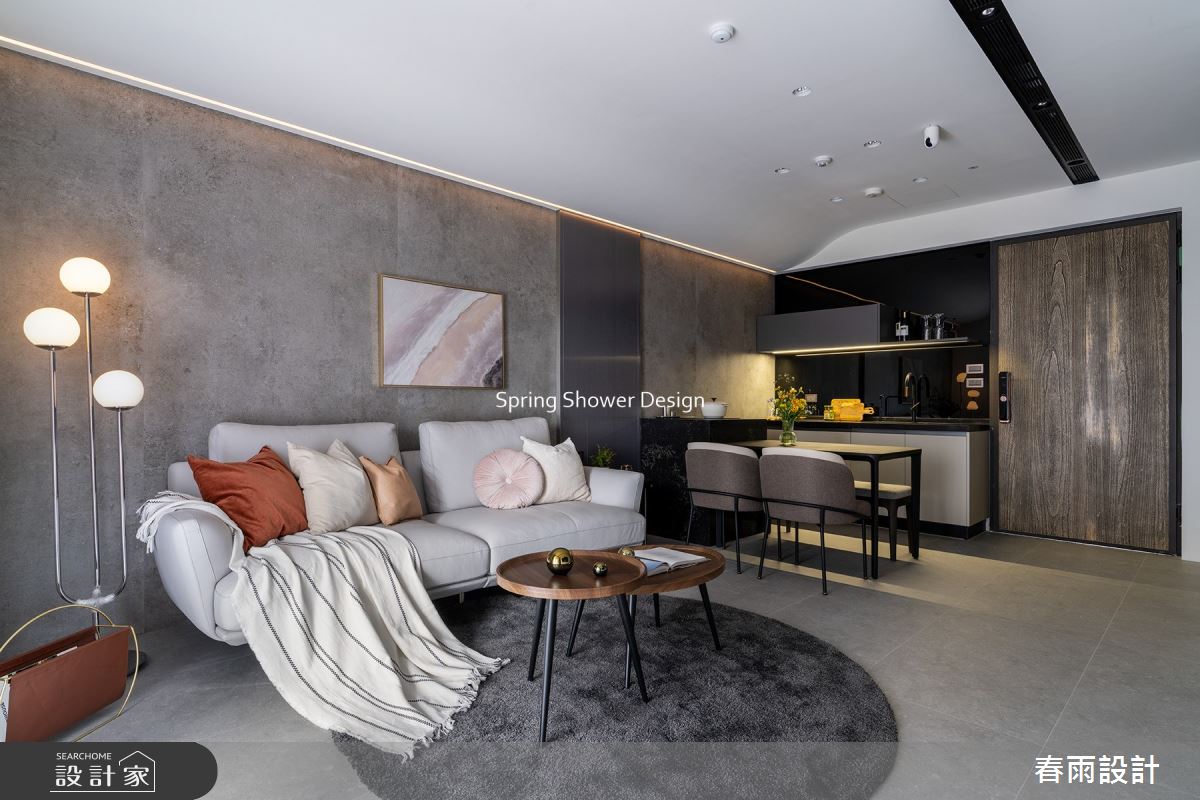 新成屋(5年以下)＿飯店風客廳餐廳廚房案例圖片＿春雨設計＿春雨_174 宜蘭劉公館之6