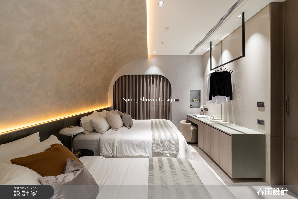 新成屋(5年以下)＿飯店風臥室案例圖片＿春雨設計＿春雨_174 宜蘭劉公館之13