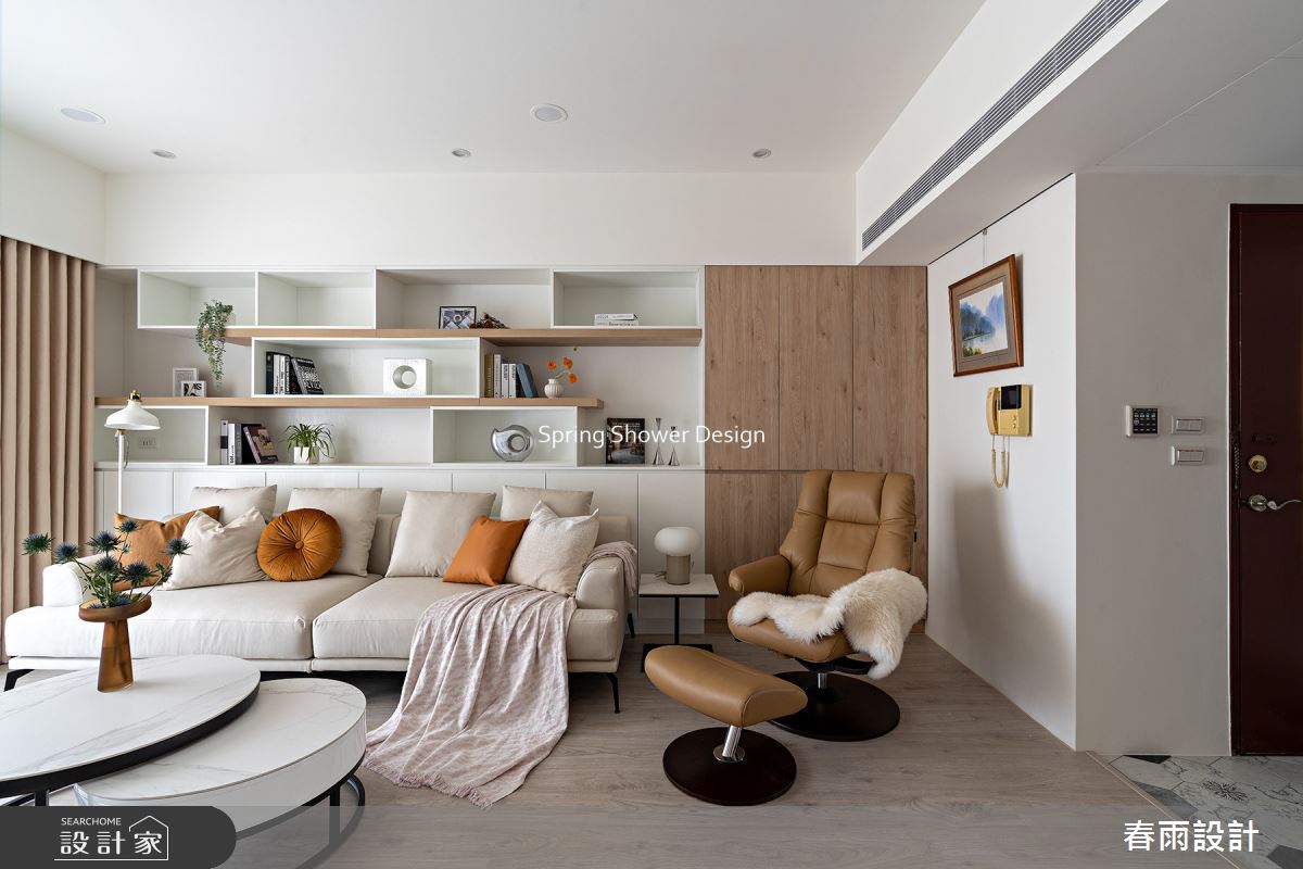 老屋(16~30年)＿現代風客廳案例圖片＿春雨設計＿春雨_175 陸光一街之11