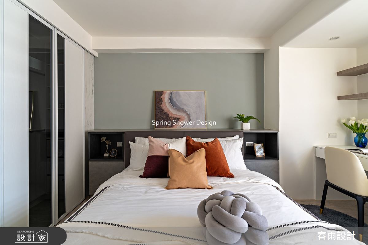 老屋(16~30年)＿現代風臥室案例圖片＿春雨設計＿春雨_175 陸光一街之19