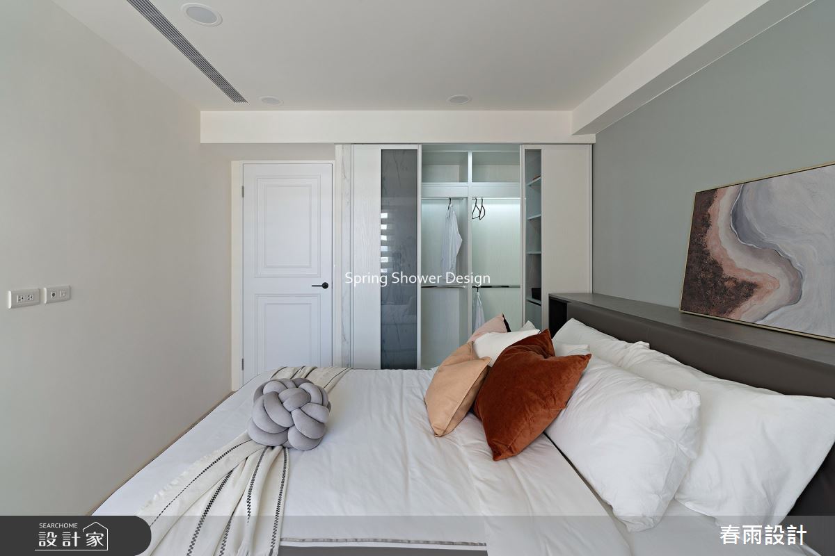 老屋(16~30年)＿現代風臥室案例圖片＿春雨設計＿春雨_175 陸光一街之20