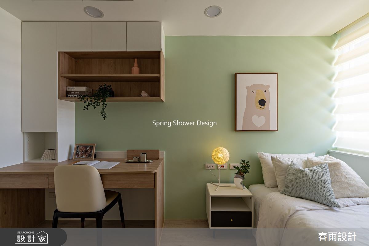 老屋(16~30年)＿現代風臥室案例圖片＿春雨設計＿春雨_175 陸光一街之24
