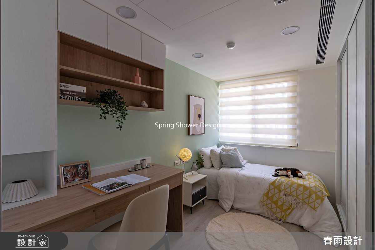 老屋(16~30年)＿現代風臥室案例圖片＿春雨設計＿春雨_175 陸光一街之31