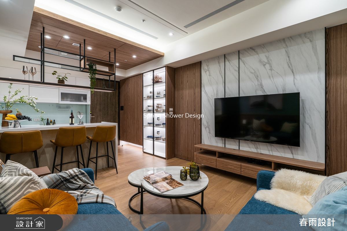 新成屋(5年以下)＿日式禪風客廳吧檯案例圖片＿春雨設計＿春雨_176 礁溪湯園許公館之8