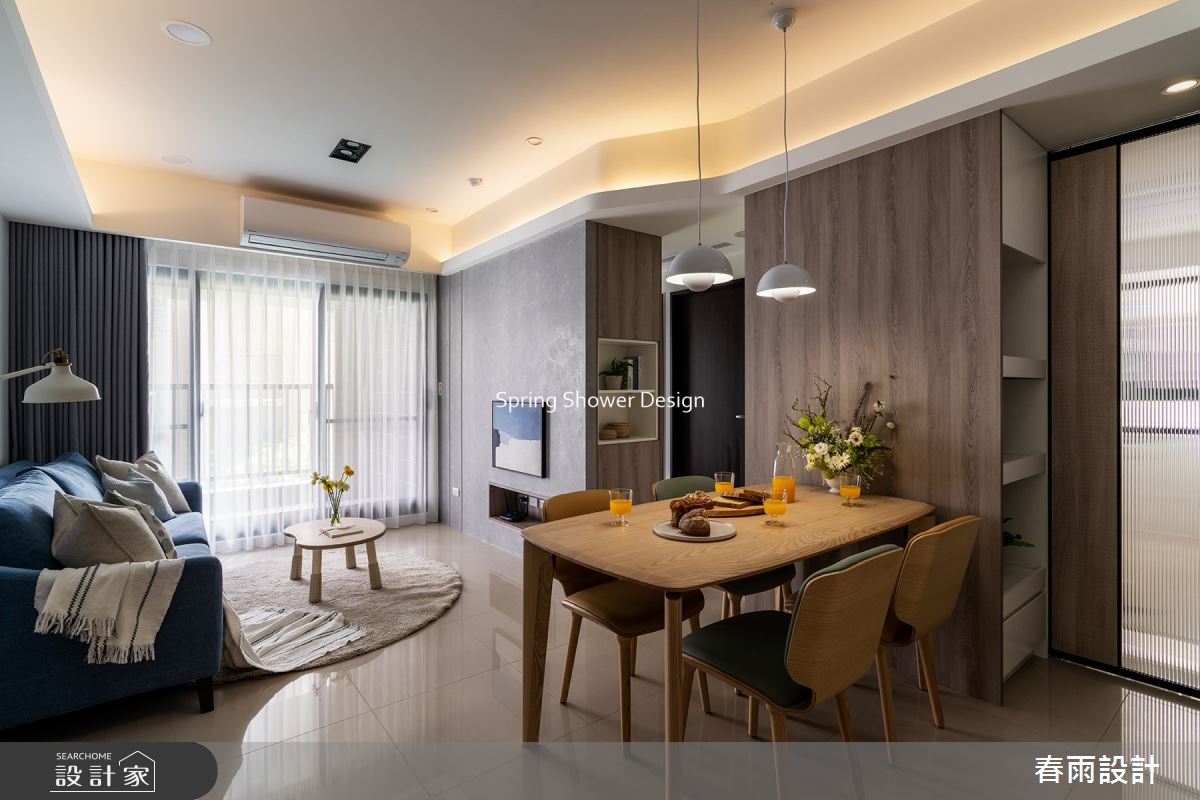 新成屋(5年以下)＿簡約風客廳餐廳案例圖片＿春雨設計＿春雨_177 立天下之3