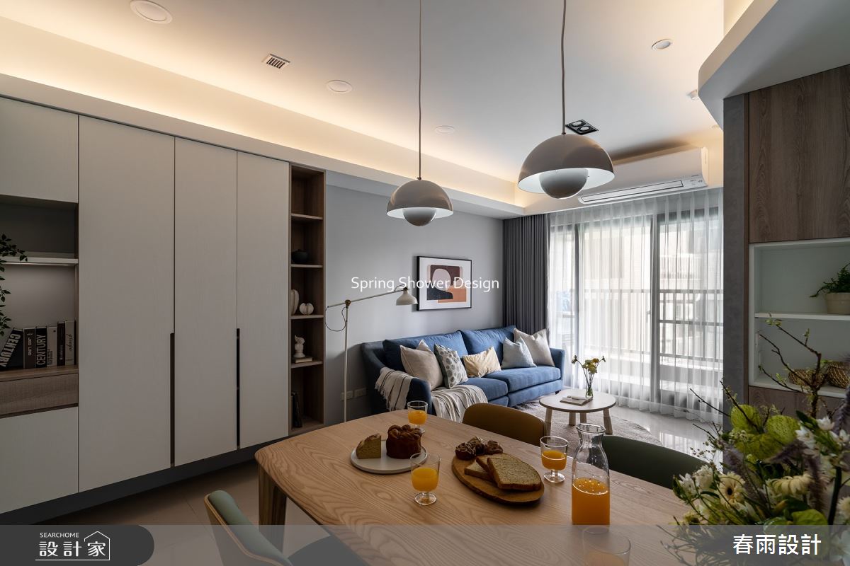 新成屋(5年以下)＿簡約風客廳餐廳案例圖片＿春雨設計＿春雨_177 立天下之5