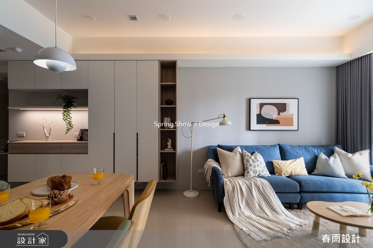 新成屋(5年以下)＿簡約風客廳餐廳案例圖片＿春雨設計＿春雨_177 立天下之11