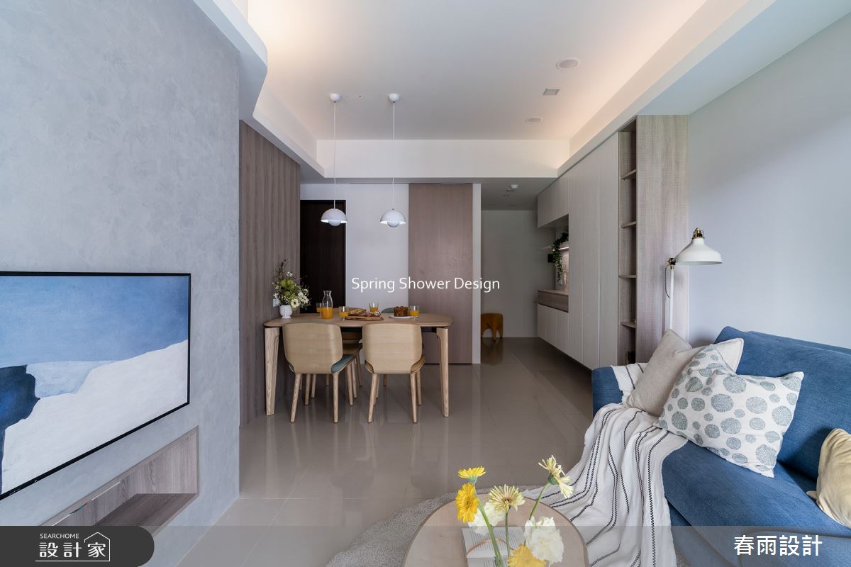 新成屋(5年以下)＿簡約風玄關客廳餐廳案例圖片＿春雨設計＿春雨_177 立天下之13