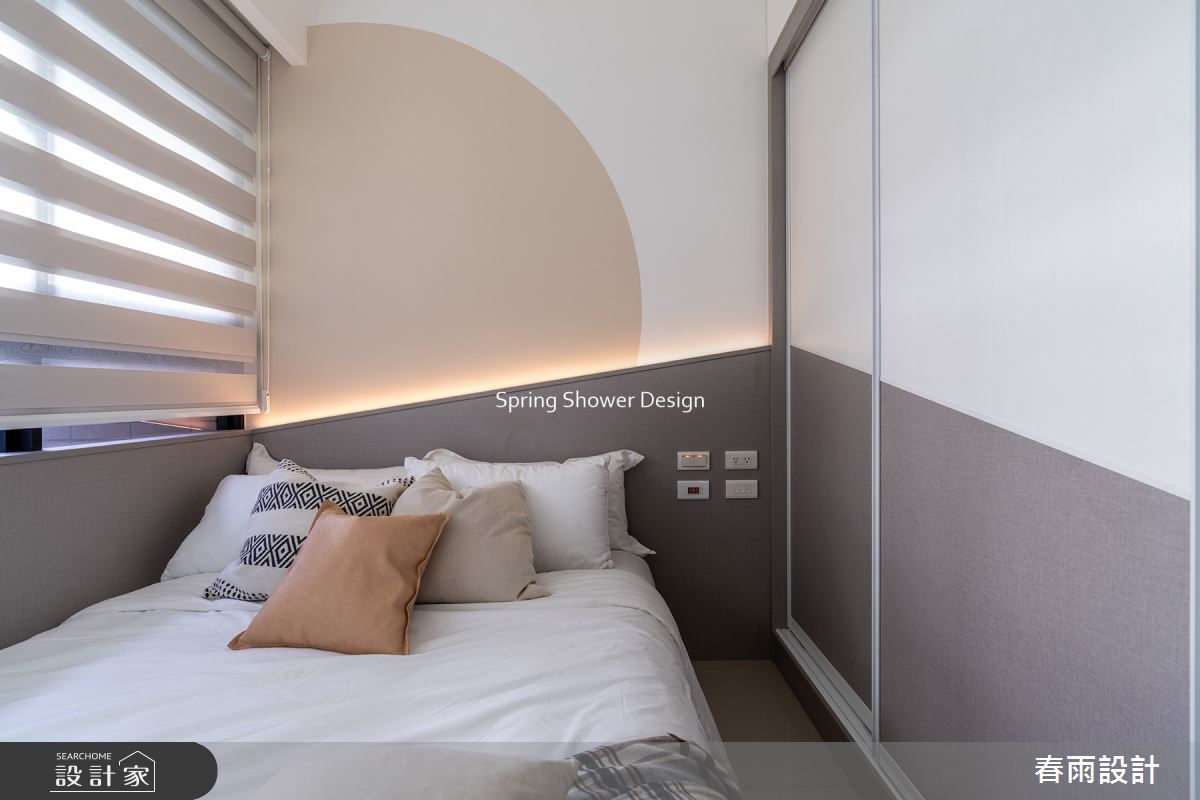 新成屋(5年以下)＿簡約風臥室案例圖片＿春雨設計＿春雨_177 立天下之26