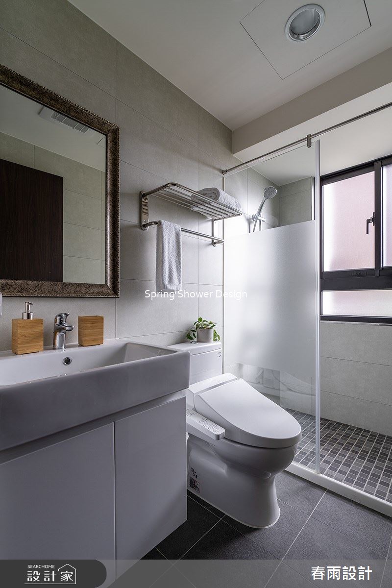 新成屋(5年以下)＿簡約風浴室案例圖片＿春雨設計＿春雨_177 立天下之19