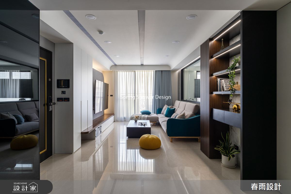 新成屋(5年以下)＿混搭風客廳案例圖片＿春雨設計＿春雨_178 奇幻莊園之1