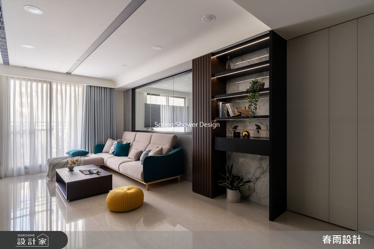 新成屋(5年以下)＿混搭風客廳案例圖片＿春雨設計＿春雨_178 奇幻莊園之6
