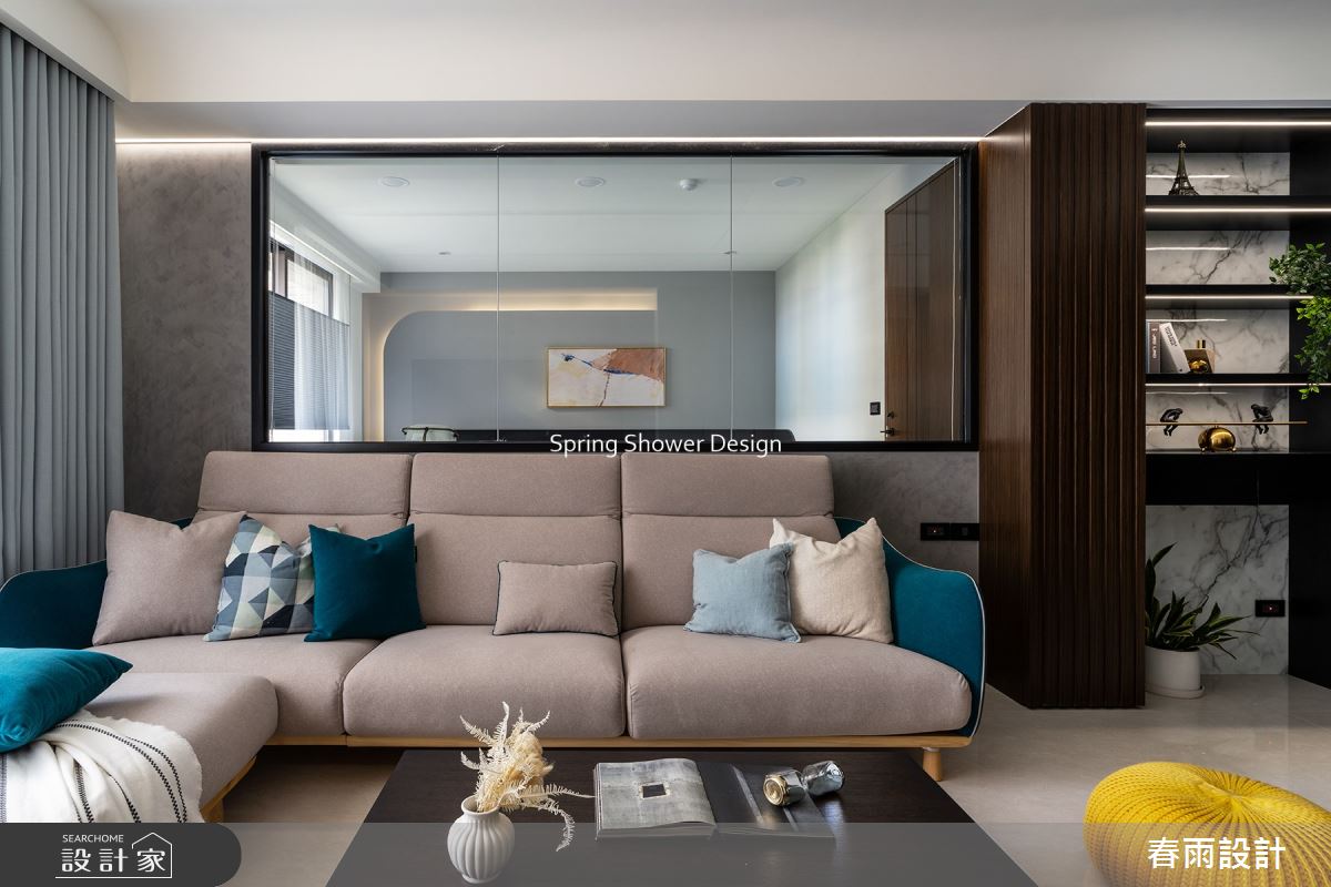 新成屋(5年以下)＿混搭風客廳案例圖片＿春雨設計＿春雨_178 奇幻莊園之7