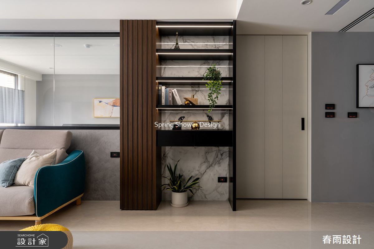 新成屋(5年以下)＿混搭風客廳案例圖片＿春雨設計＿春雨_178 奇幻莊園之8