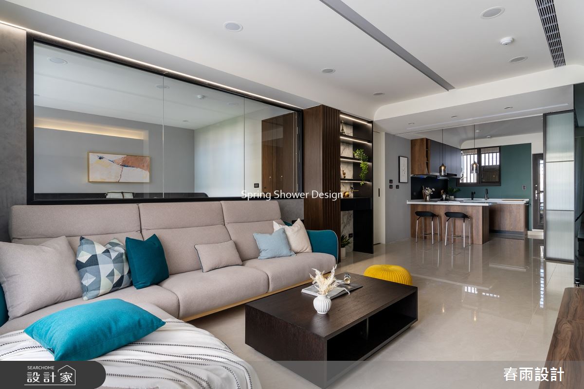 新成屋(5年以下)＿混搭風客廳餐廳廚房案例圖片＿春雨設計＿春雨_178 奇幻莊園之9