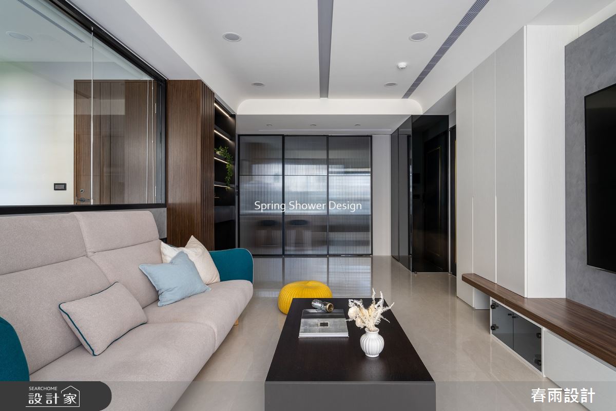 新成屋(5年以下)＿混搭風客廳案例圖片＿春雨設計＿春雨_178 奇幻莊園之11