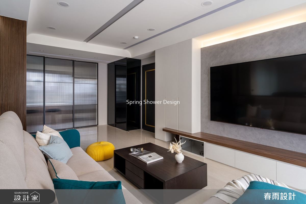 新成屋(5年以下)＿混搭風玄關客廳案例圖片＿春雨設計＿春雨_178 奇幻莊園之12