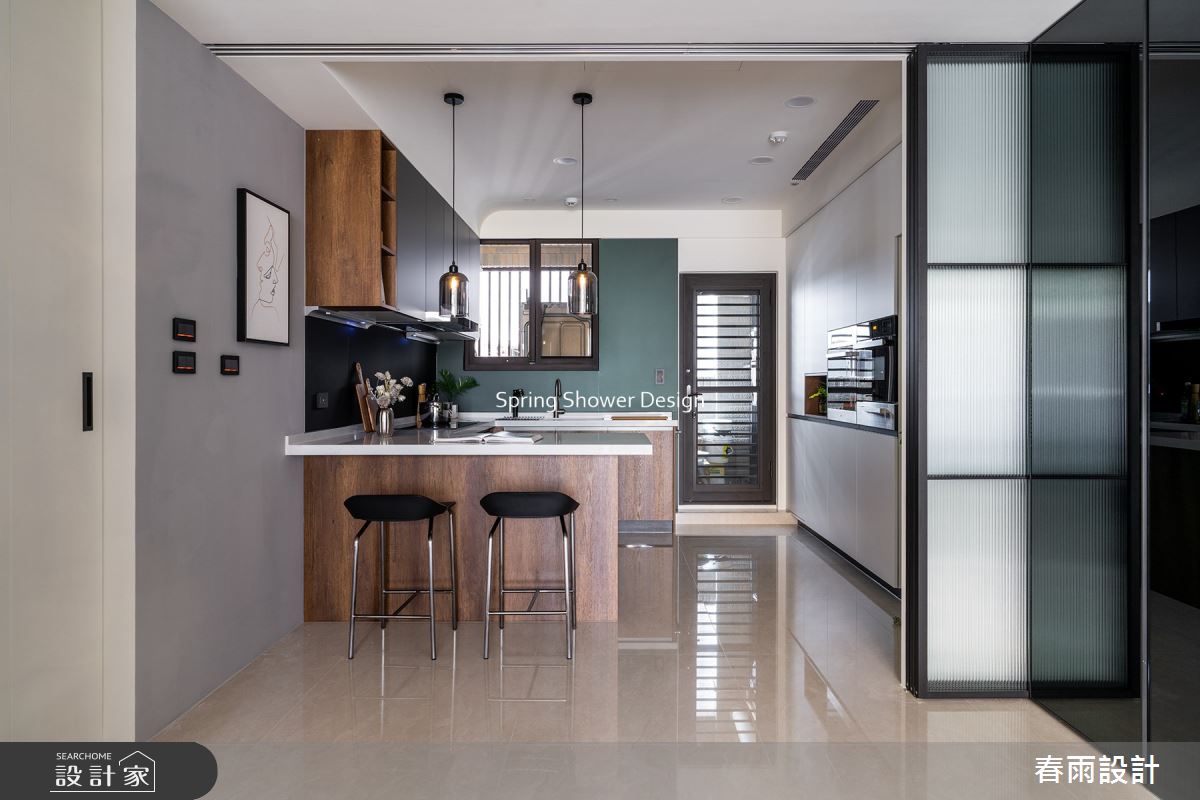 新成屋(5年以下)＿混搭風餐廳廚房吧檯案例圖片＿春雨設計＿春雨_178 奇幻莊園之13