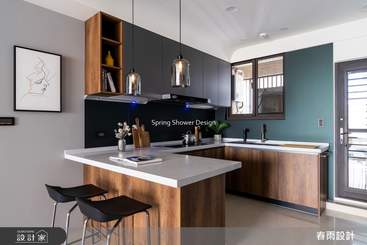 新成屋(5年以下)＿混搭風餐廳廚房吧檯案例圖片＿春雨設計＿春雨_178 奇幻莊園之14